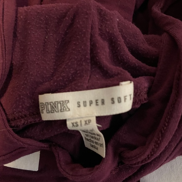 Women’s PINK Hooded Long Sleeve Tee - Picture 3 of 3